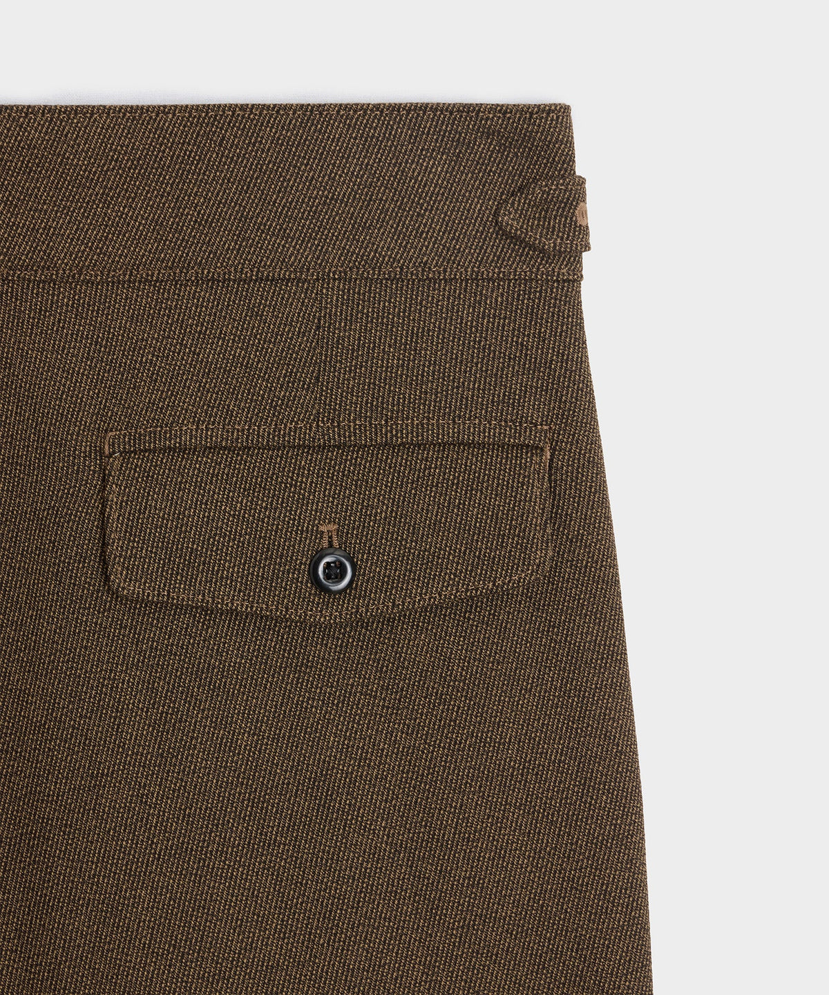 Italian Cavalry Twill Gurkha Trouser - Brown