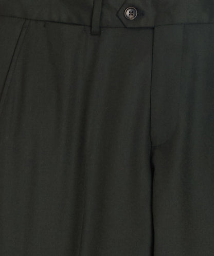 Italian Flannel Sutton Trouser - Emerald Green