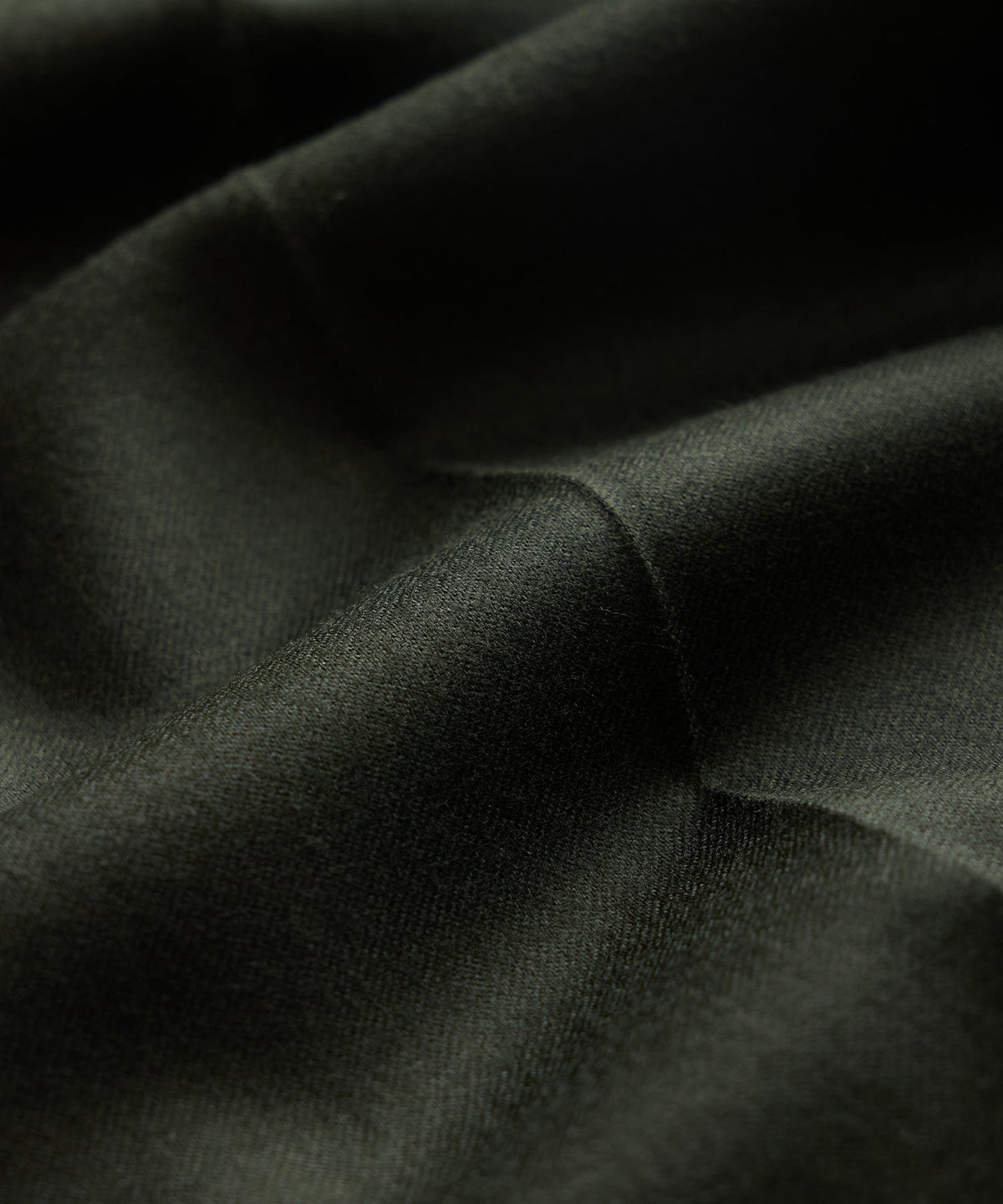 Italian Flannel Sutton Trouser - Emerald Green