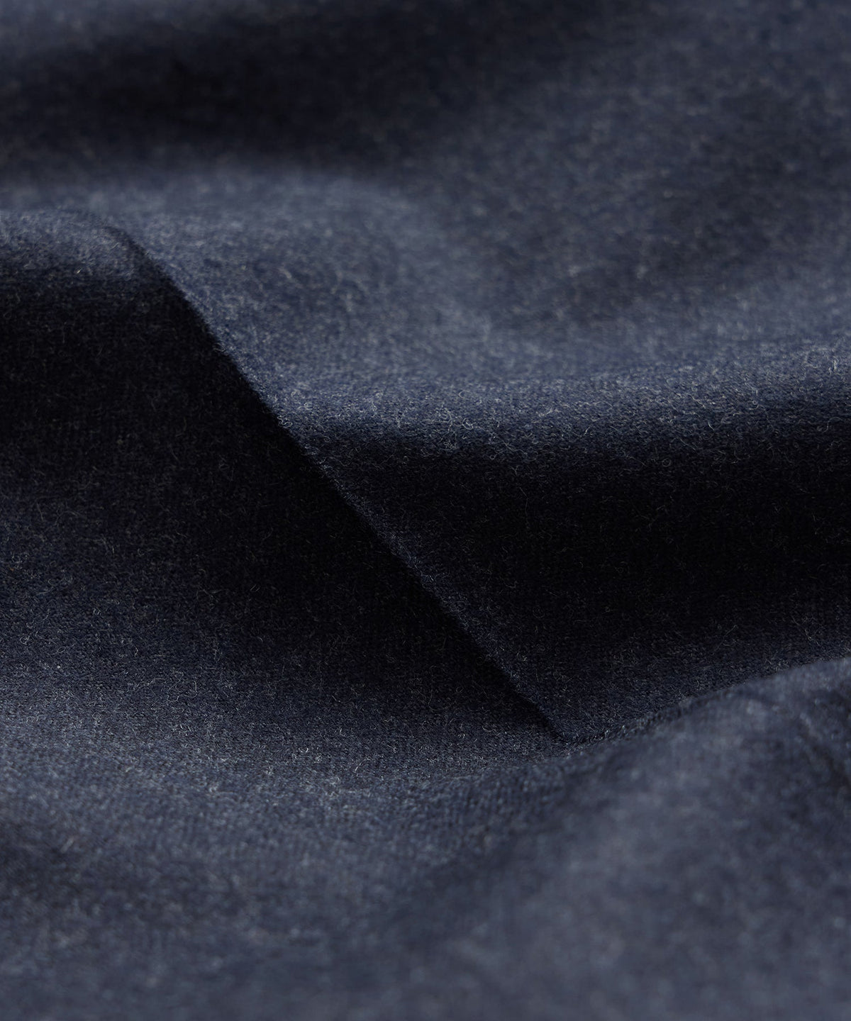 Italian Flannel Sutton Trouser - Ink Navy