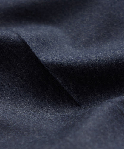 Italian Flannel Sutton Trouser - Ink Navy