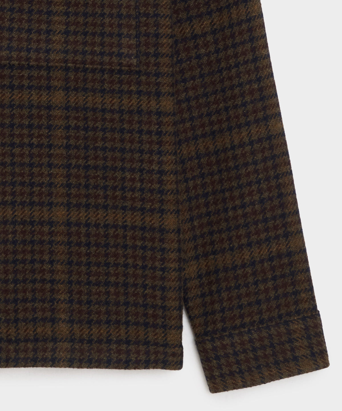 Italian Wool Lowland Shirt Jacket - Dark Olive