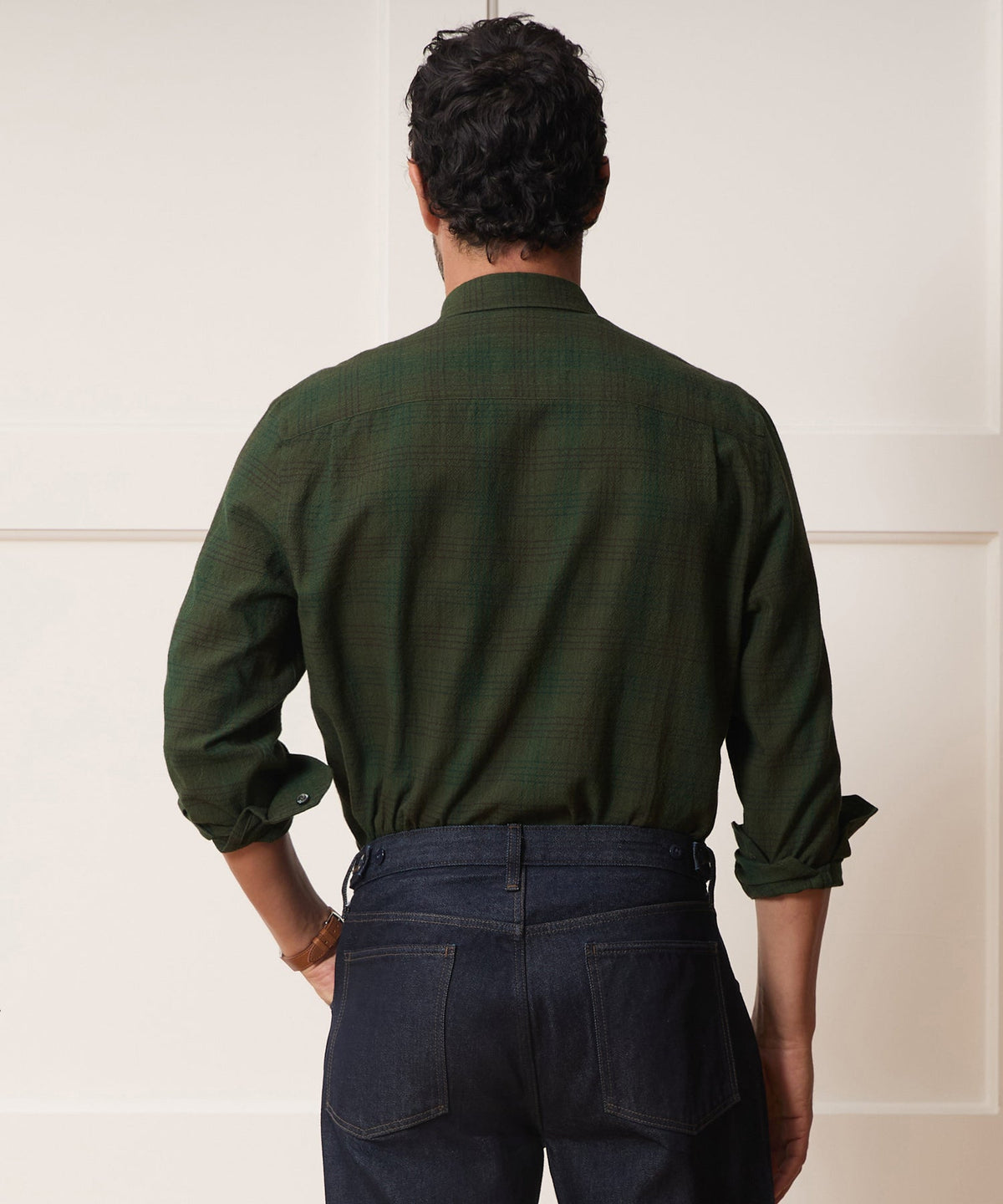 Crepe Country Shirt - Essex Green