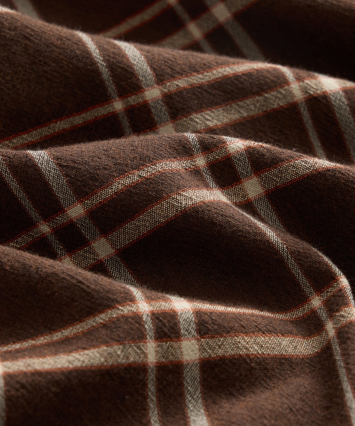 Crepe Country Shirt - Dark Brown