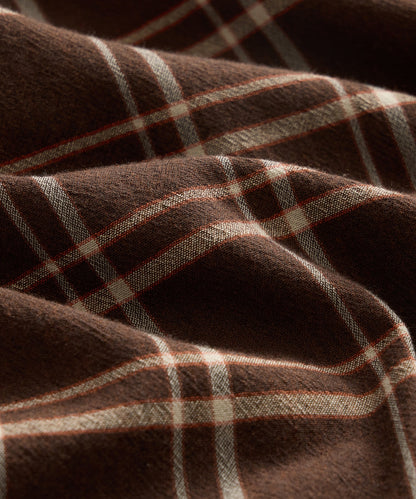 Crepe Country Shirt - Dark Brown