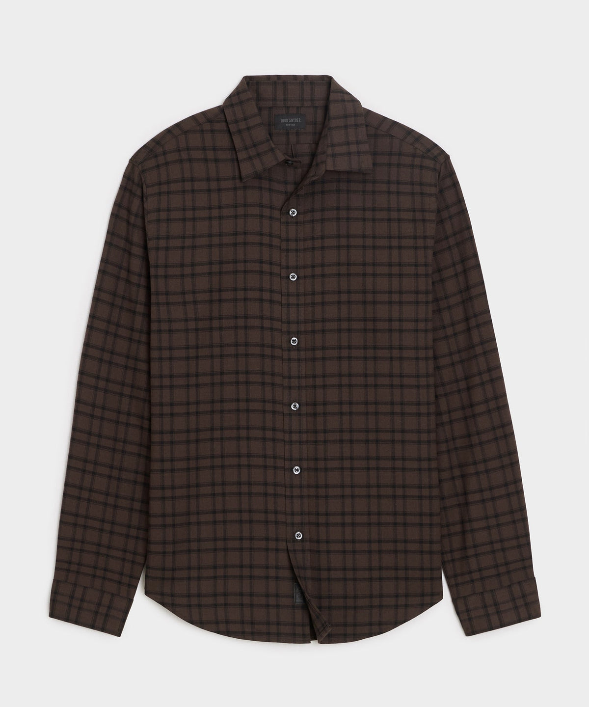 Cotton-Cashmere Sport Shirt - Caviar