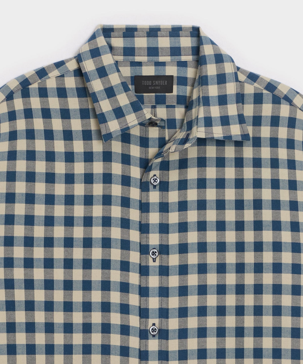 Cotton-Cashmere Sport Shirt - Blue