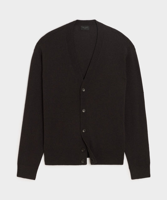Cashmere Cardigan - Espresso Bean
