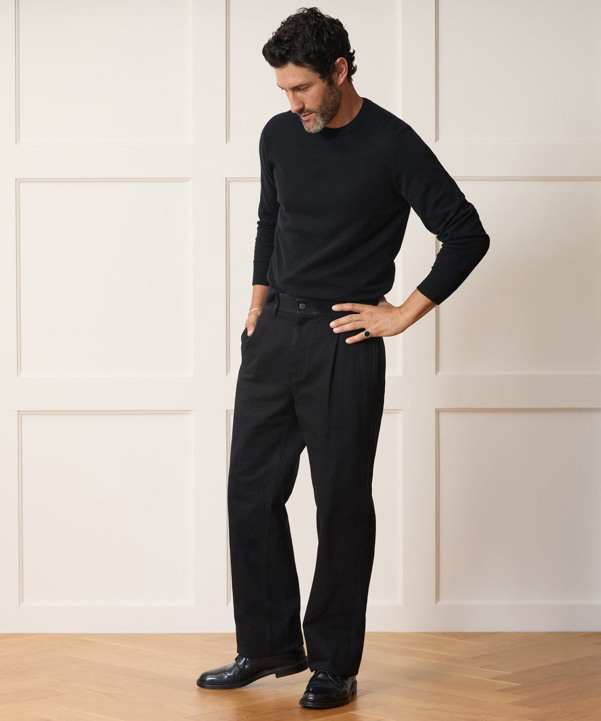 Cashmere Crewneck - Black