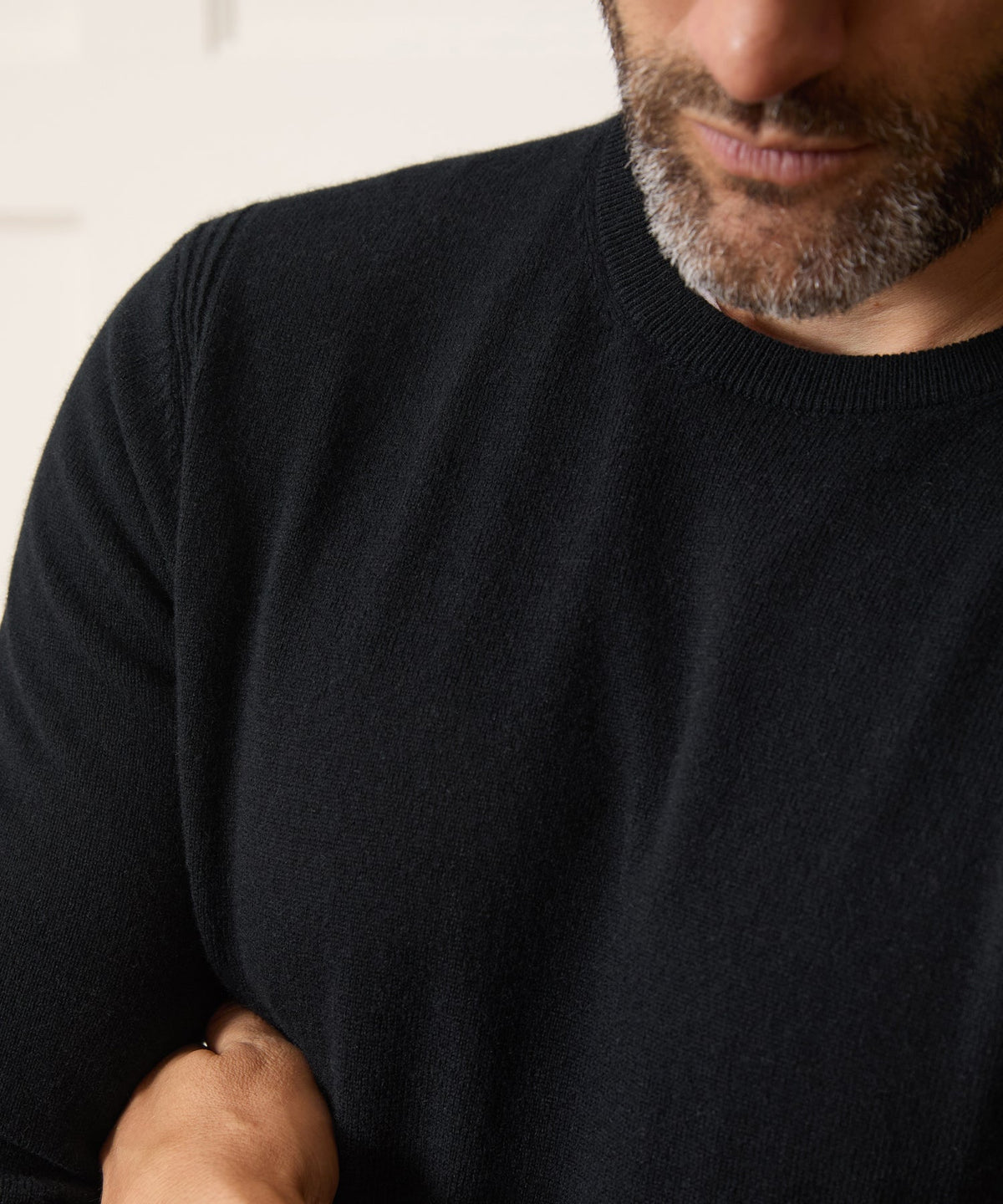 Cashmere Crewneck - Black