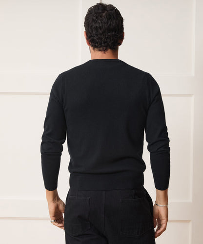 Cashmere Crewneck - Black
