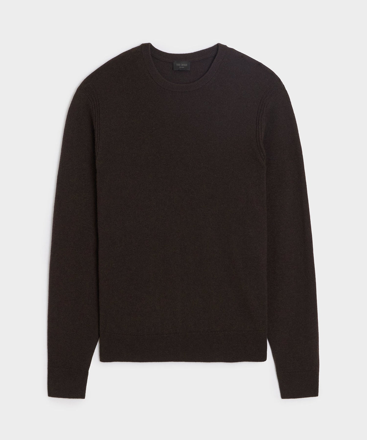 Cashmere Crewneck - Espresso Bean