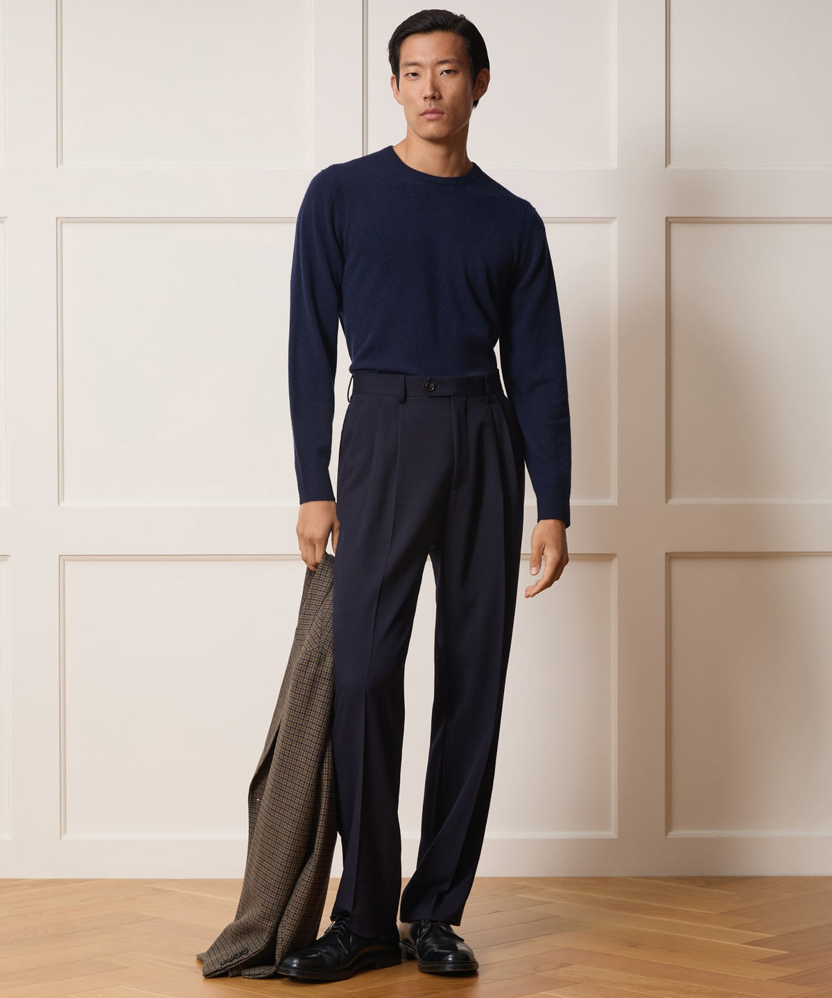 Cashmere Crewneck - Navy