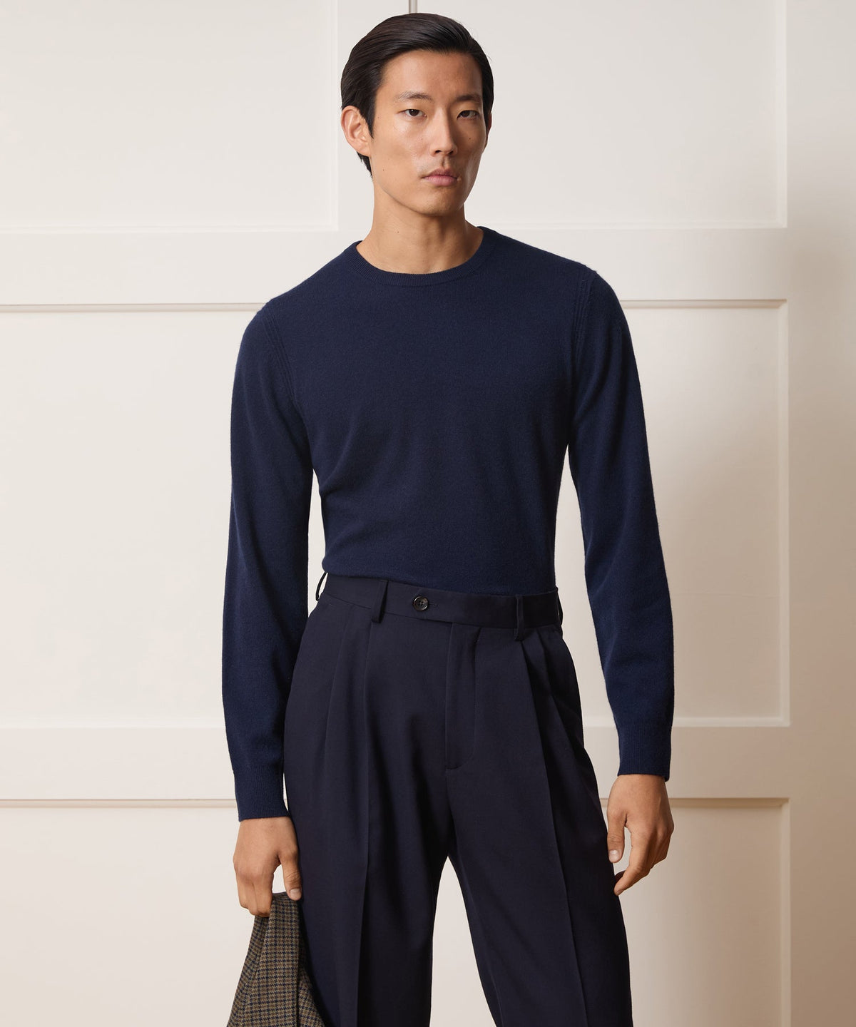Cashmere Crewneck - Navy
