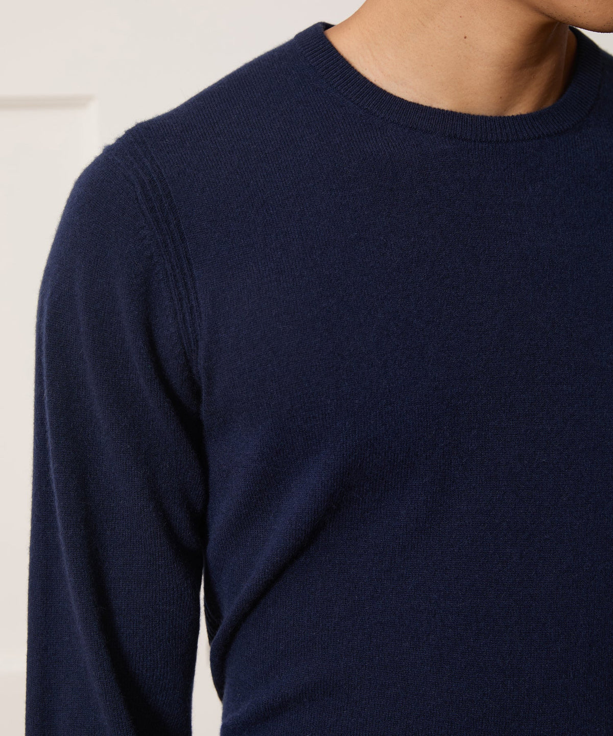 Cashmere Crewneck - Navy