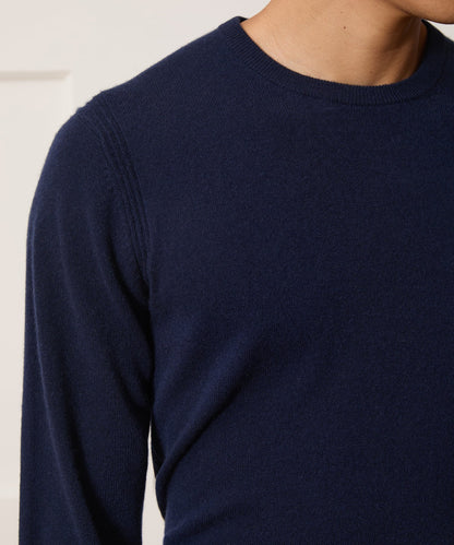 Cashmere Crewneck - Navy