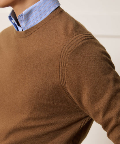 Cashmere Crewneck - Tobacco