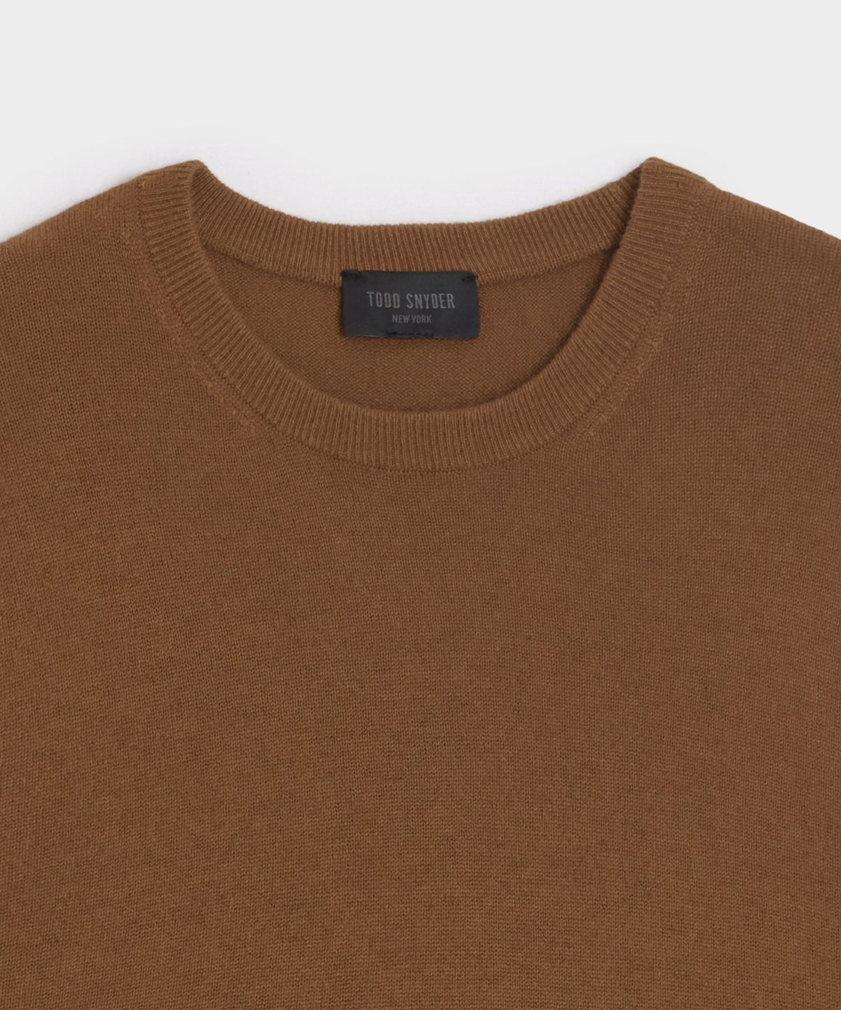 Cashmere Crewneck - Tobacco