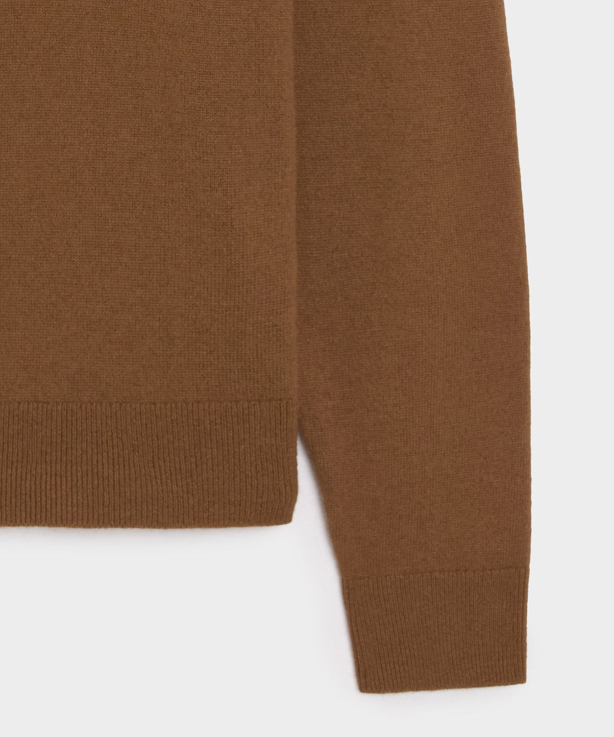 Cashmere Crewneck - Tobacco