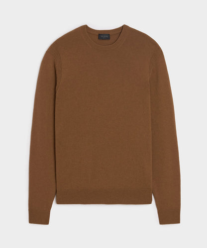Cashmere Crewneck - Tobacco