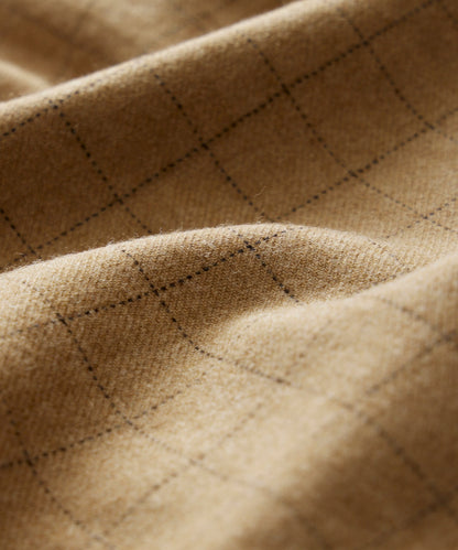 Italian Wool Field Shirt - Tan