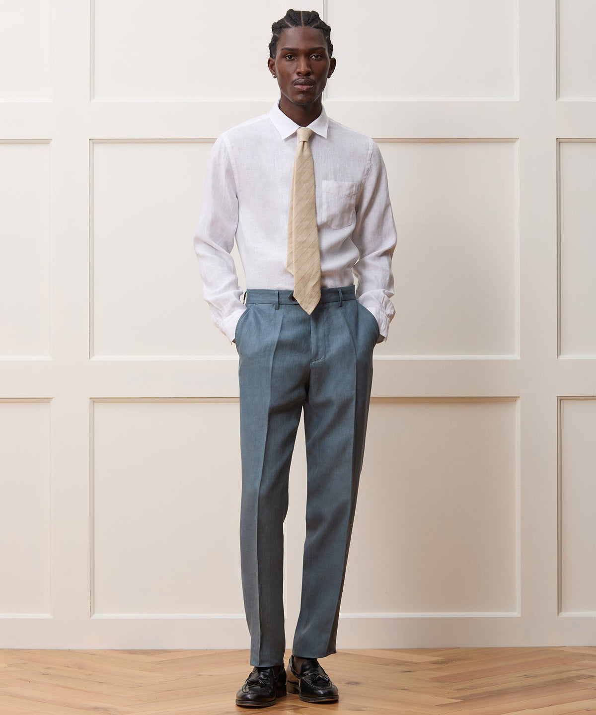 Sea Soft Irish Linen Shirt - White