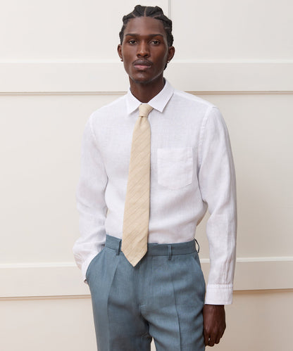 Sea Soft Irish Linen Shirt - White