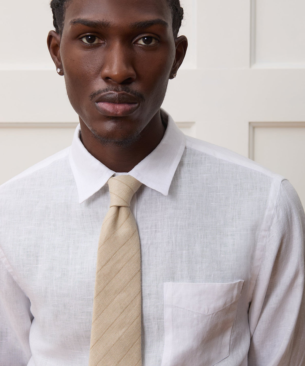 Sea Soft Irish Linen Shirt - White
