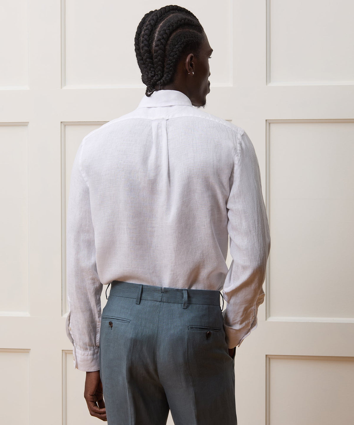 Sea Soft Irish Linen Shirt - White