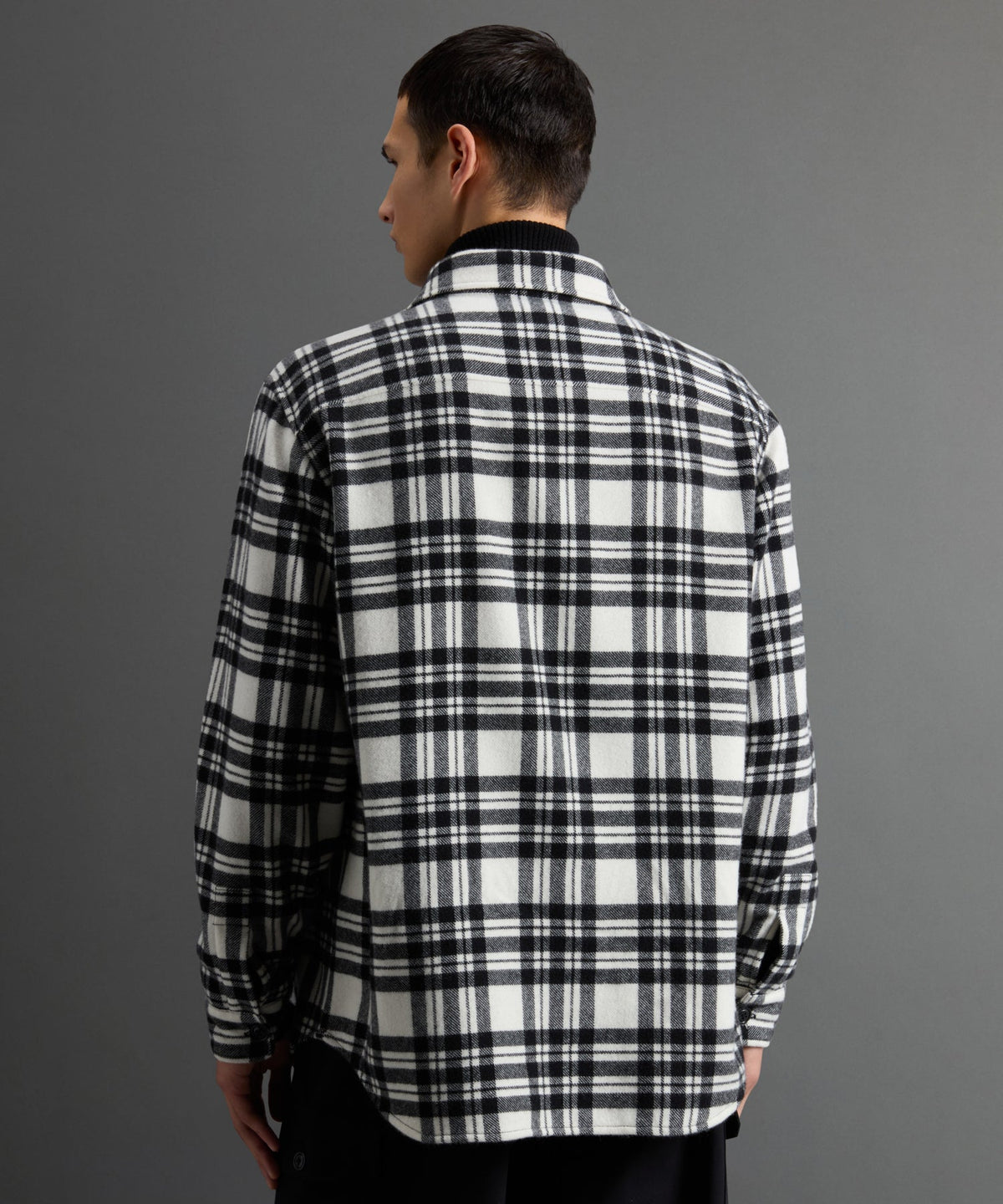 Todd Snyder X Woolrich Cashmere Shirt Jacket - Black