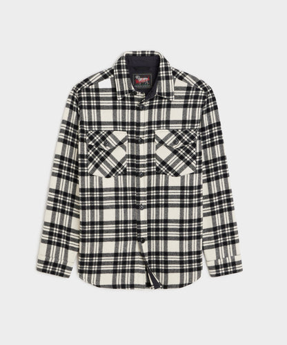 Todd Snyder X Woolrich Cashmere Shirt Jacket - Black