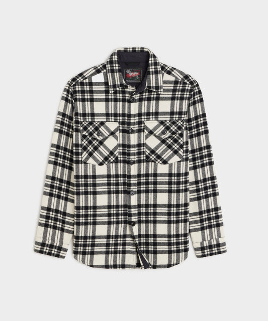 Todd Snyder X Woolrich Cashmere Shirt Jacket - Black