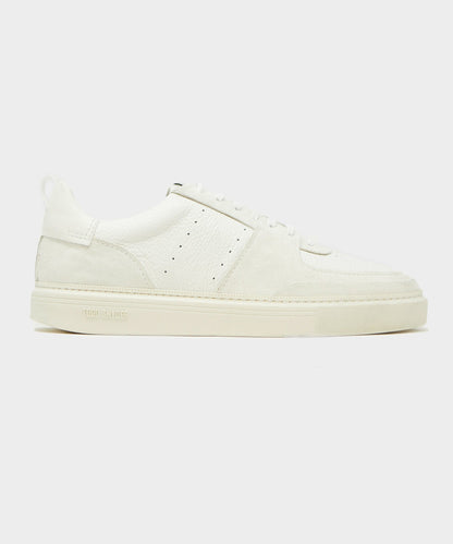 Tuscan Leather Court Shoe - White