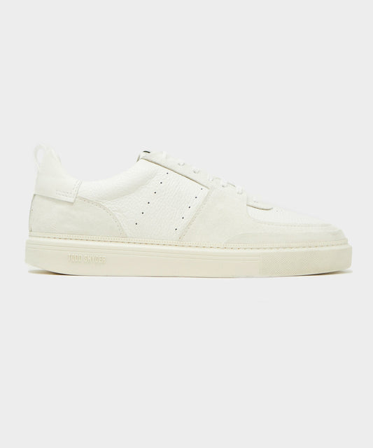Tuscan Leather Court Shoe - White