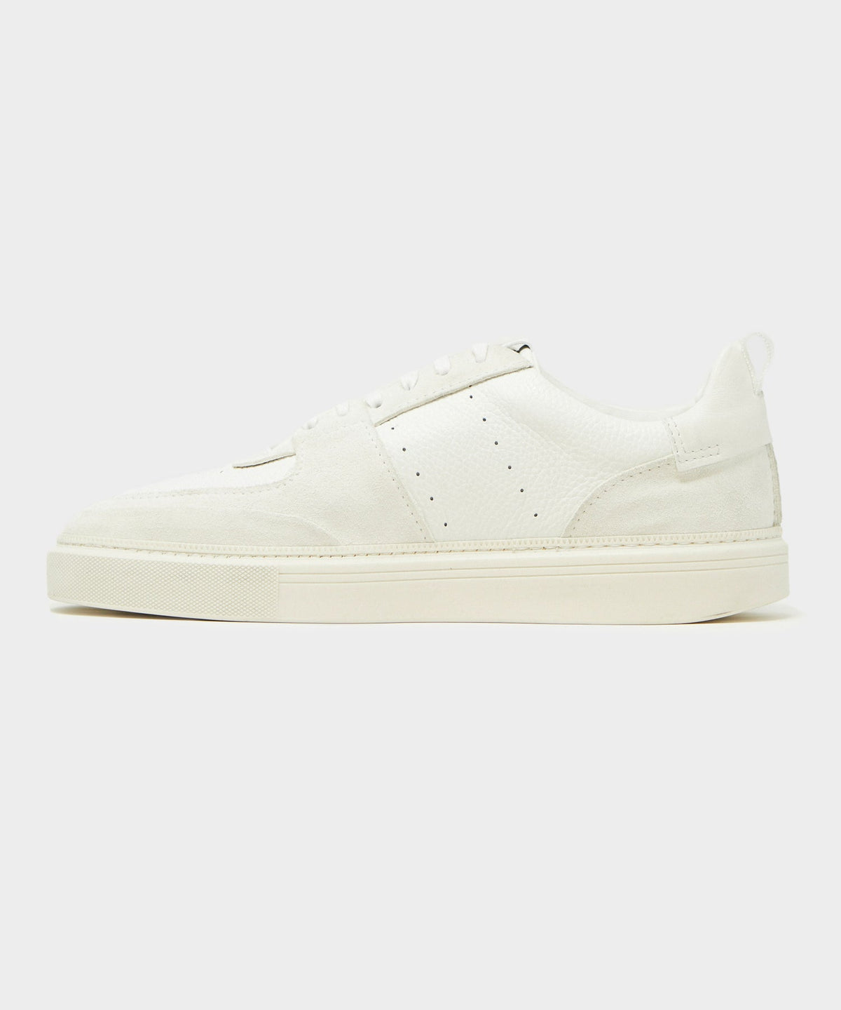 Tuscan Leather Court Shoe - White