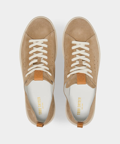 Porto Suede Court Sneaker - Sand