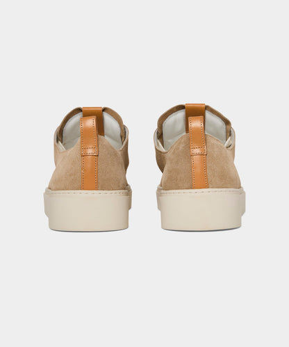 Porto Suede Court Sneaker - Sand