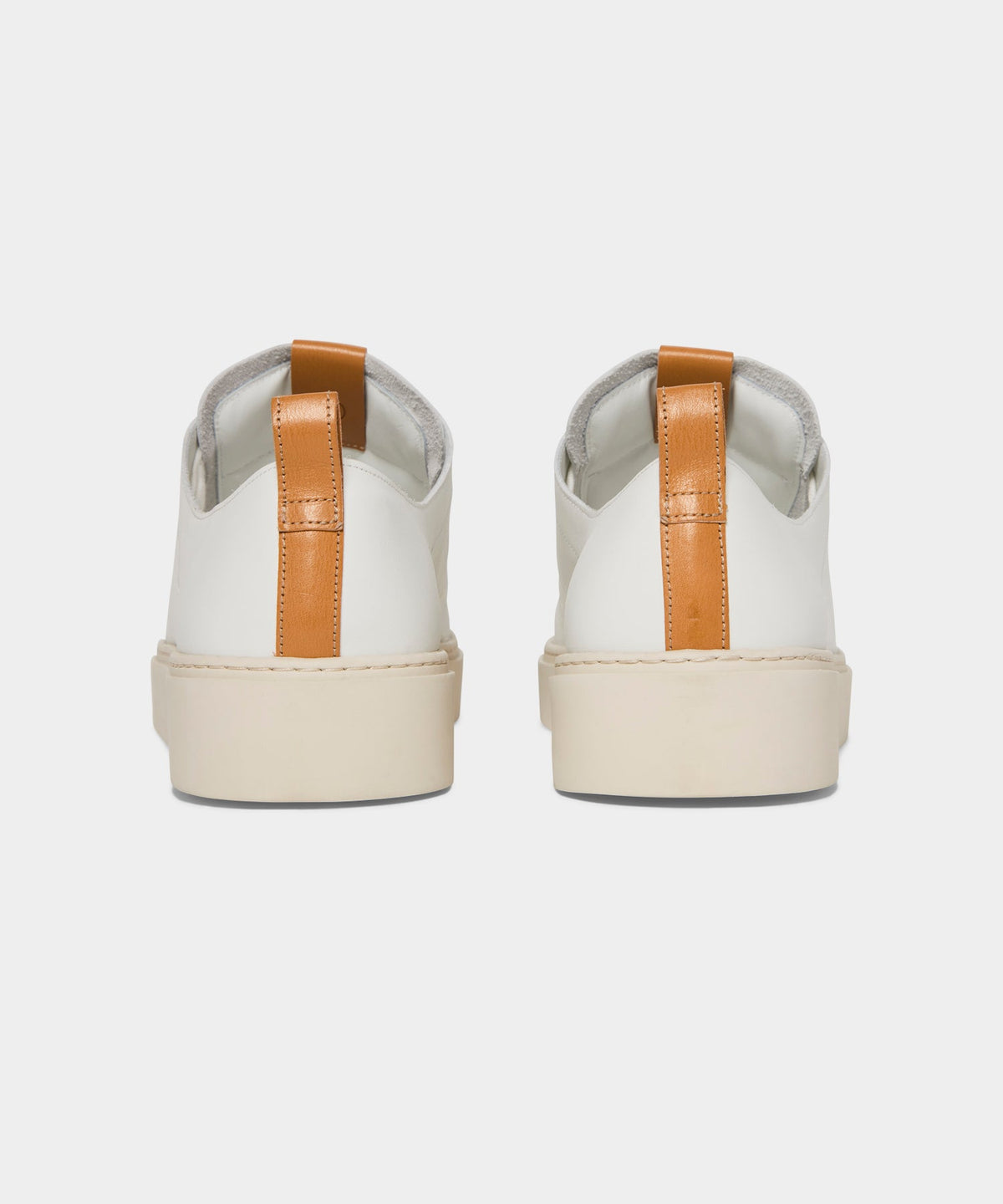 Porto Leather Court Sneaker - White