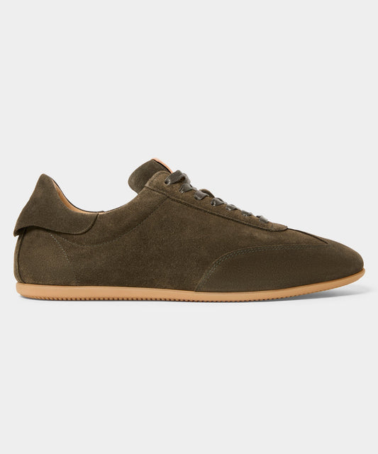 Porto Suede Sneaker - Mossy Brown
