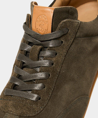 Porto Suede Sneaker - Mossy Brown
