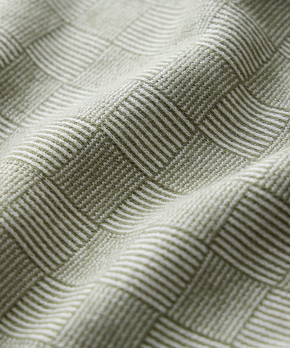 Relaxed Silk-Cotton Montauk Sweater Polo - Olive