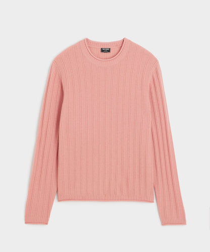 Channel Crewneck - Shell Pink