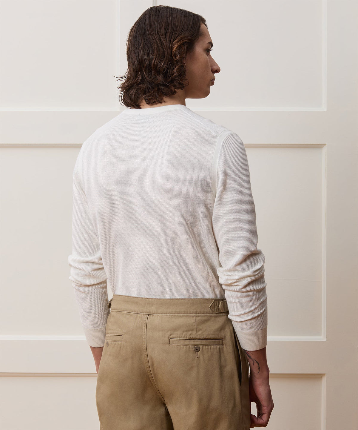 Vista Crewneck Sweater - Bisque