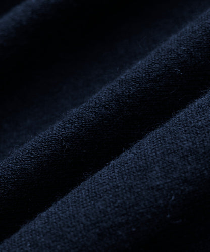 Silk-Cashmere Tipped Montauk Sweater Polo - Navy