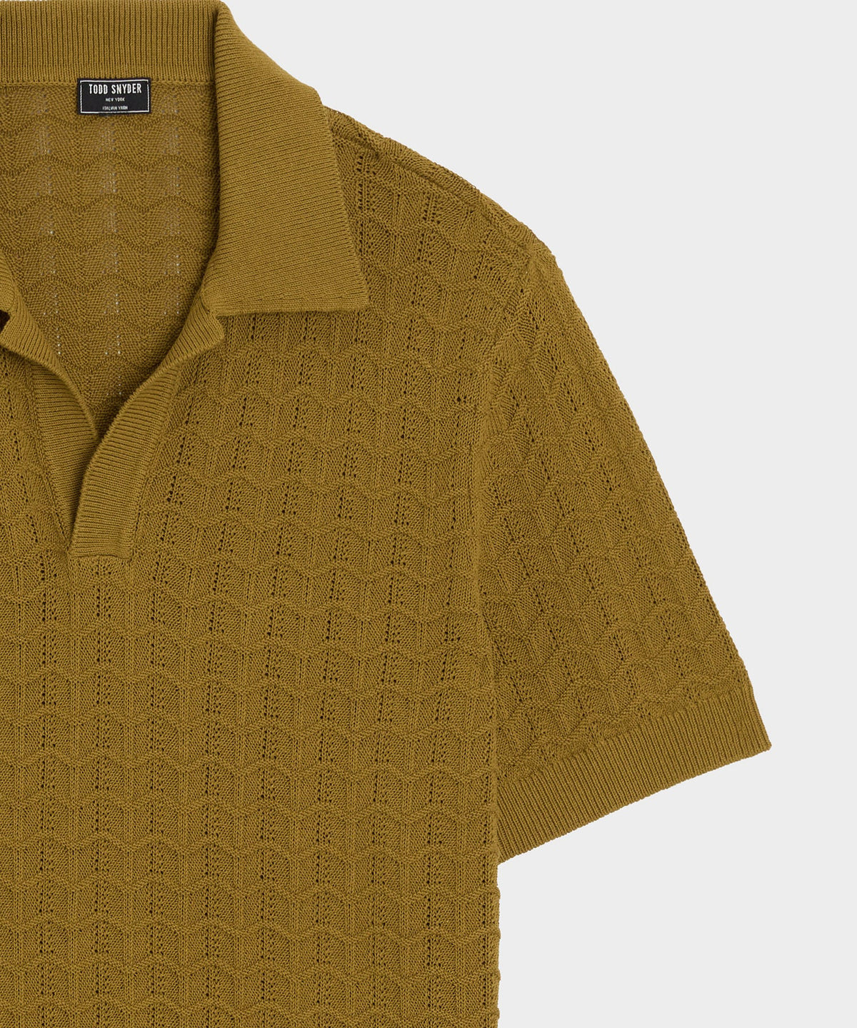 Relaxed Cotton Montauk Sweater Polo - Dry Sage