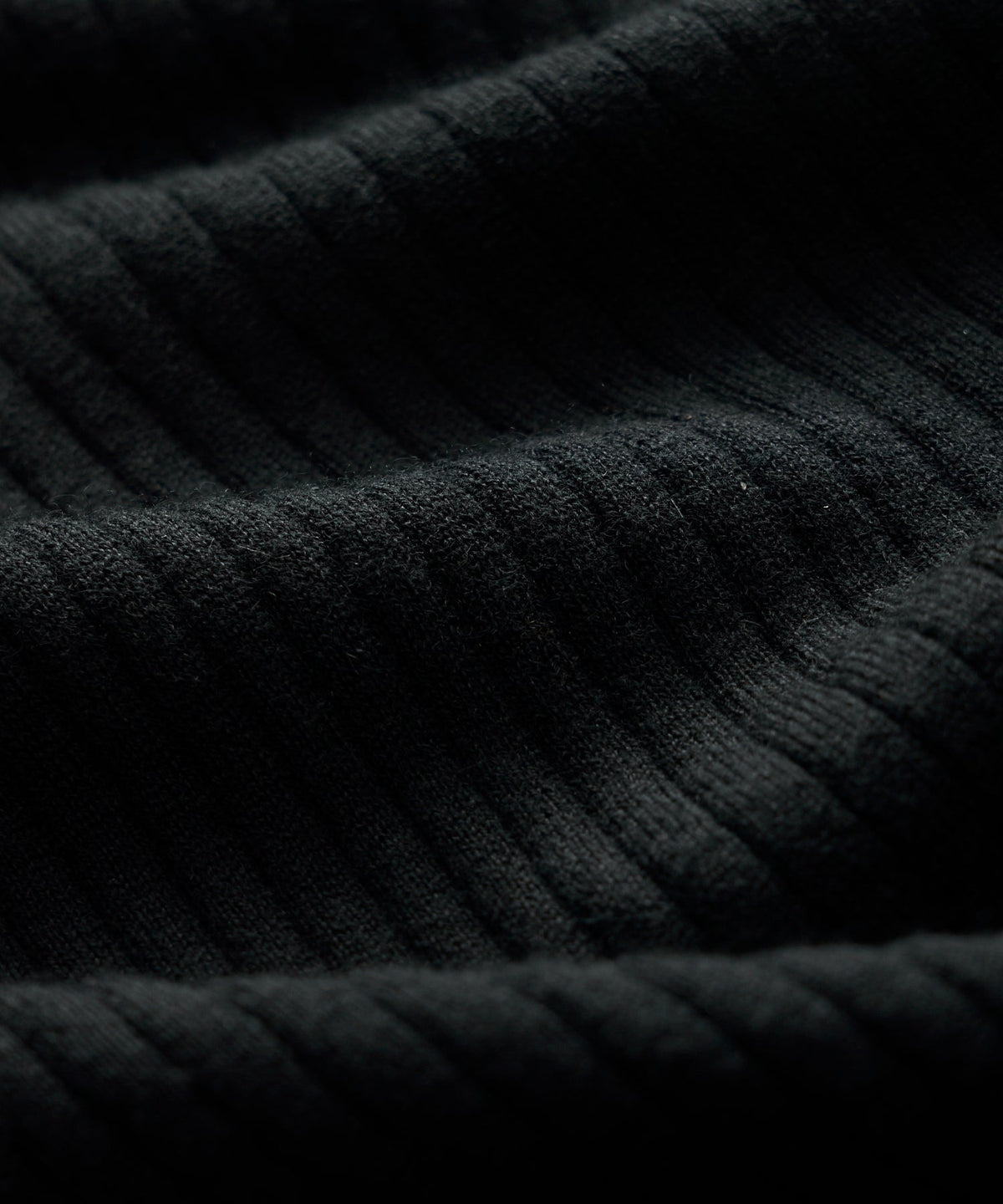 Silk-Cashmere Ribbed Montauk Sweater Polo - Black