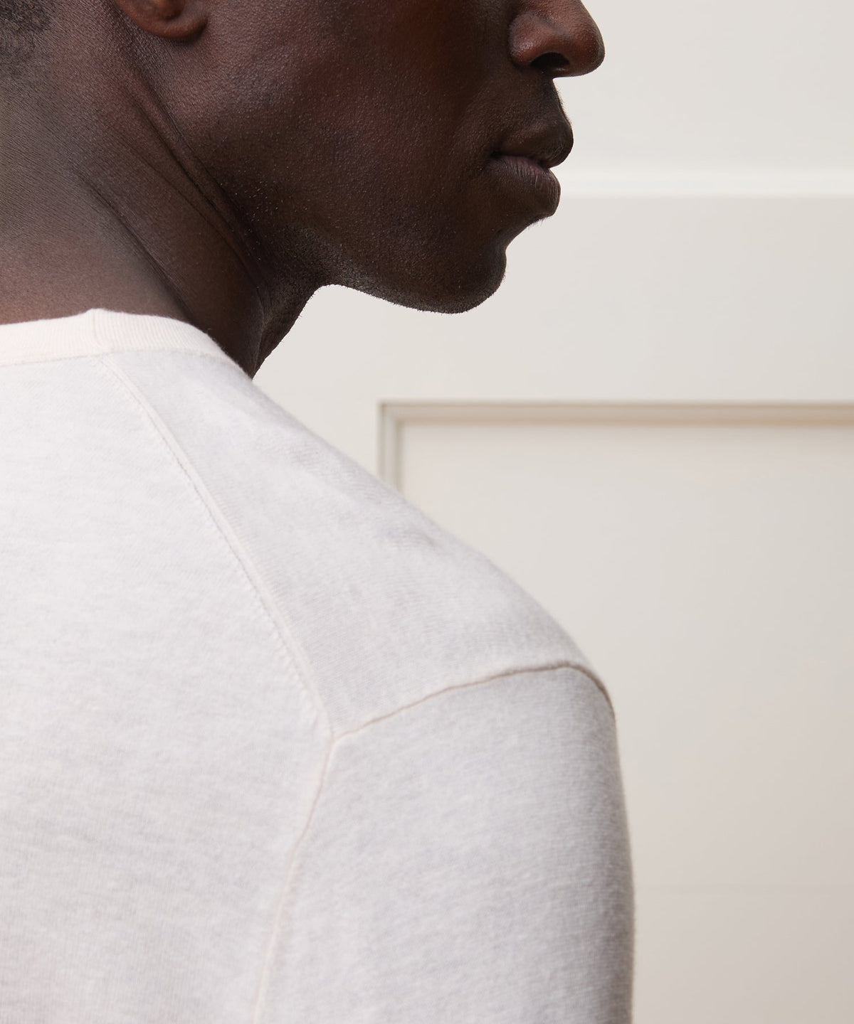 Silk-Cashmere Crewneck Sweater - Bisque