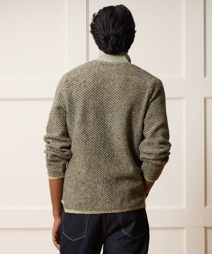 Inis Meáin Donegal Sweater Polo - Mustard