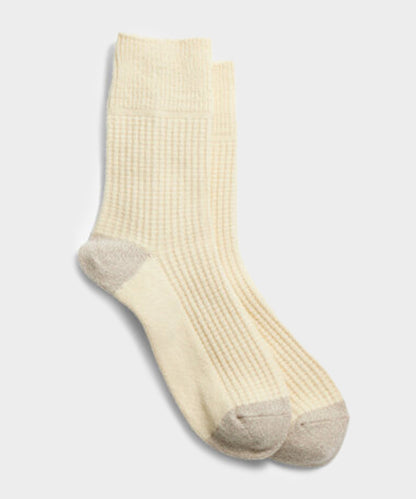 RoToTo Special Trio Socks - Off White