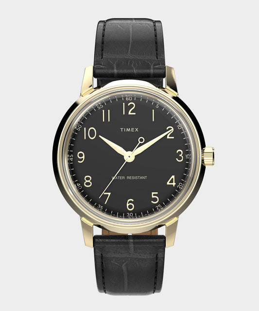 Todd Snyder x Timex The Black Marlin Watch - Black